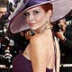 Actress Phoebe Price poses as she arrives on the red carpet for the screening of the film `Vengeance` at the 62nd Cannes Film Festival